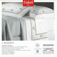 Gabel Segreti Completo Lenzuola Matrimoniale in Percalle